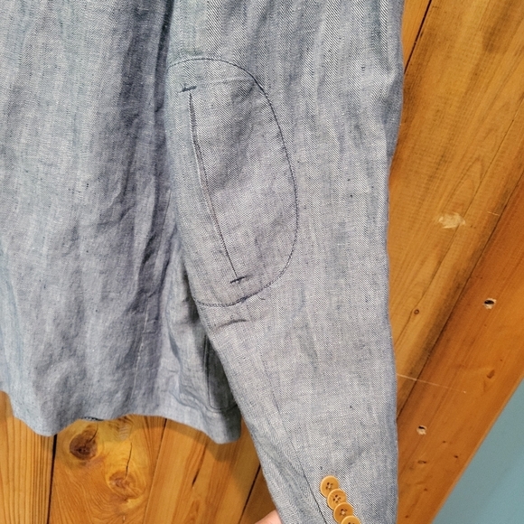 Tommy bahama Gray Blazer with Elbow Patches - Picture 8 of 14